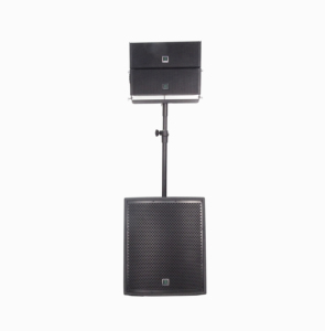 Système <span class=keywords><strong>de</strong></span> haut-parleur facile à transporter, un réseau linéaire <span class=keywords><strong>de</strong></span> 10 pouces, roues portables actives, <span class=keywords><strong>caisson</strong></span> <span class=keywords><strong>de</strong></span> basses 18 pouces - Product Image 1