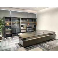 Prix compétitif Haut de gamme PDG Moderne Boss Mobilier de bureau Gestionnaire de table Bureaux de direction