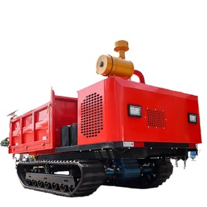 Chariot Transporteur Agricole sur Chenilles pour Pentes Montagneuses, Machine Tout-Terrain, Camion Benne pour Vergers, Transport d'Engins - Product Image 5