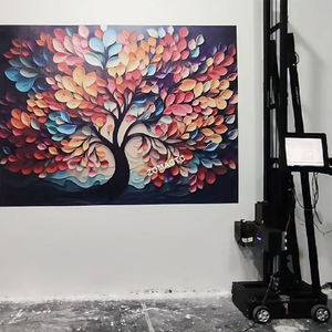 Impresora <span class=keywords><strong>Vertical</strong></span> 3D para Paredes, Pisos y Carreteras, Impresora de Tinta UV 3D, Fondo de Inyección de Tinta, Mural Multicolor, Máquina de Impresión de Decoración de Paredes - Product Image 5