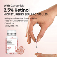 Sérum Visage Bio en Capsules Marque Blanche – Soin Liquide pour la Peau avec Vitamine C, Acide Hyaluronique, pour Éclaircissement et Anti-Âge