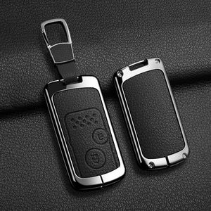 Étui de protection pour clé de voiture Honda Fit Jazz Shuttle GP2 Spada StepWgn RG1 Freed Spike Ge6 en alliage de zinc et cuir, porte-clés télécommande - Product Image 3