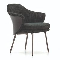 Nueva Serie de Sillas de Comedor de Diseño JP, Silla de Comedor Moderna Tapizada en Tela y Cuero