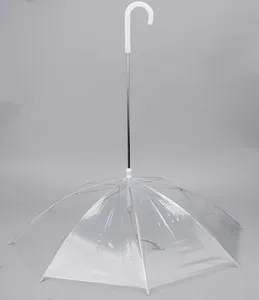 Лидер продаж, прозрачный водонепроницаемый зонт для собак и кошек с поводком