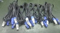 Câble d'extension d'alimentation AC avec connecteur Powercon Neutrik 3 broches 2,5 mm