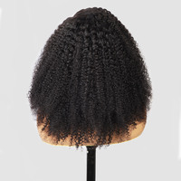 Perruques en cheveux humains bon marché pour femmes noires, perruques en dentelle HD, perruques courtes bouclées profondes en cheveux humains, perruques en dentelle frontale brésilienne