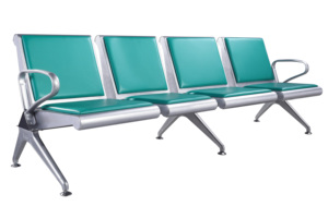 Venta caliente Sillas de hospital Silla de espera Silla de pandilla Asientos de aeropuerto de 3 plazas Banco de clínica de pacientes