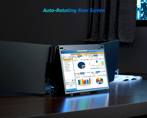 Portable <strong>Notebook</strong> Computer With Quad-screen Expansion Display Equipped With Three 14-inch High-definition LCD Screens - Product Image 5