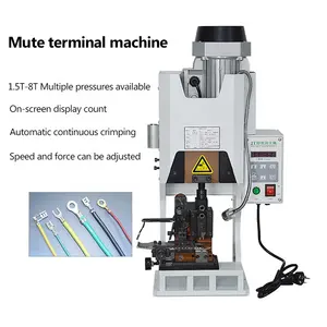 Semi Automatic Wire Terminal Crimper Mute Multi-core Cable Terminal Crimping Machine Crimping Tool For Moles And Dupont Terminal