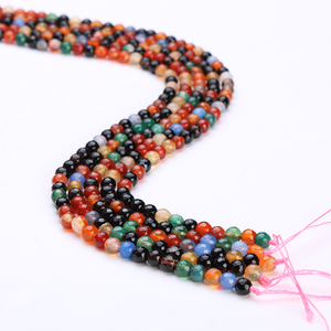 Piedras Preciosas Naturales para Joyería, Cuentas de Ágata, Diamante y Cornalina con Corte Brillante de 8mm y 3mm de Altura - Product Image 1