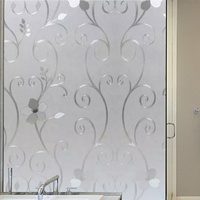 1,22x50m selbst klebende matti erte Fensterglas folie Milchglas aufkleber Gebäude folie Sichtschutz folie für Wohnkultur