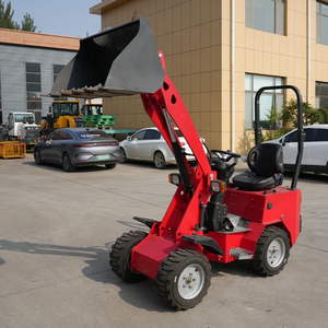 Gratis pengiriman CE EPA Euro 5 roda pemuat bumi mesin penggerak roda Mini pemuat Taman roda Diesel Mini pemuat - Product Image 5