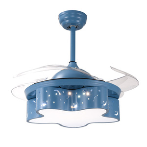 Çocuk Fan Lambası, İskandinav Tavan Lambası, Yemek Odası, Yatak Odası, Kız, Prenses, Avize - Product Image 4