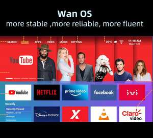 Yinzam H2 Native 4K Smart Home Proyector de película láser triple, 3000 lúmenes Ansi 0,22: 1 Proyector inteligente de relación de tiro ultracorto - Product Image 4