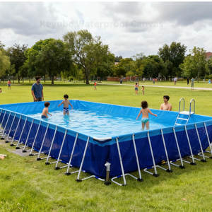 Piscina de Juego <span class=keywords><strong>con</strong></span> Marco de PVC Keyubo de 9*4.8*1m para Niños - Centro de Juegos Acuáticos Infantiles para Exteriores de Tamaño Personalizado - Product Image 3