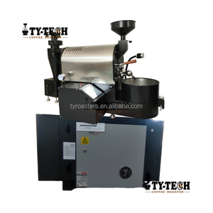 TY-<strong>TECH</strong> New 1kilo 2kilo Electric Gas Coffee Roasters Shop Commercial Coffee Roasting Machines With ESP Smoke Filter for Sale - Product Image 2
