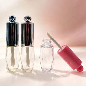 Nouvelle conception, étui pour eye-liner double forme diamant, tube de mascara double extrémité, conteneur vide en plastique pour mascara et eye-liner - Product Image 6