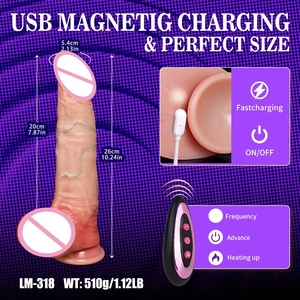 Vente directe d'usine et vente en gros de produits en silicone, modèle de masturbateur électrique chauffant pour femmes, jouets sexuels pour adultes - Product Image 2