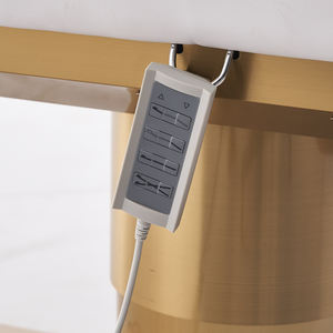 Lit de spa de beauté moderne en PVC à 4 moteurs réglable avec chauffage à température constante pour salon, salle de bain, utilisation multifonctionnelle, pliable - Product Image 4