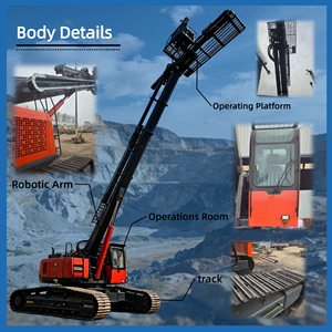 Anchor <b>Drill</b> with Rubber Track Anchor <b>Drill</b> for Geotechnical Anchor <b>Drill</b> with Diesel-Electric Hybrid - Product Image 5