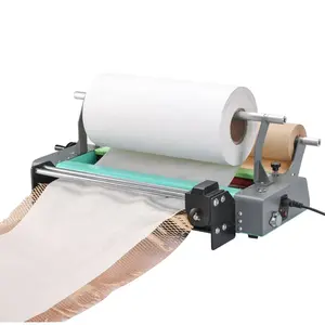 Electric Honeycomb Wrapping Kraft Paper Dispenser For Packaging Kraft Paper Wrap Making Machine Honeycomb Paper Dispenser