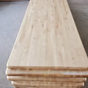 Nuovo pannello in legno massello di betulla tavola da lavoro in legno