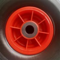 Pneus en mousse PU de haute qualité de 10 pouces 3.00-4 roues plates en plastique rouge 260x80mm roues de remplacement de brouette