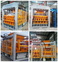 Ligne de production de blocs de ciment entièrement automatique, équipement de fabrication de briques, machine à fabriquer des blocs pour projets de construction