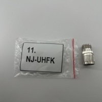 Adaptateur RF coaxial 50 ohms en laiton, connecteur mâle N vers prise femelle UHF SO-239 SO239, bornes de câble