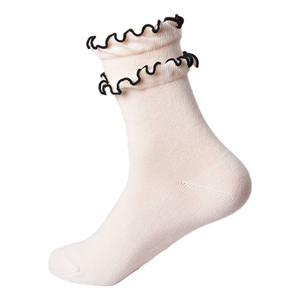<span class=keywords><strong>Calcetines</strong></span> de punto para mujer, transpirables, con volantes, de colores, versátiles, cómodos, a la moda, de textura suave, para primavera - Product Image 3