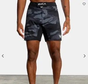 100% Polyester Custom Shorts Man Gym Compression Blank Athletic Camo Shorts