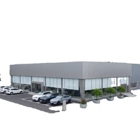 Edificio Prefabricado de Estructura de Acero de Estilo Moderno y Bajo Costo, Almacén de Estructura Metálica Prefabricada