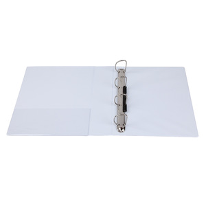 แฟ้มใส่เอกสารคอมิกซ์ วิว ไบเดอร์ 3 นิ้ว 4 รู แบบ D A4 สีขาวมุกโปร่งแสง - Product Image 5