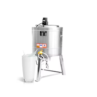 Pasteurisateur à petit volume pour lait ou jus, prix usine, 30L 50L 100L 150L, pasteurisation pour la maison ou les petites entreprises