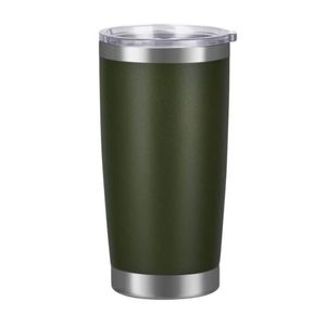 Mug de voyage isotherme en acier inoxydable à double paroi de 20 oz, personnalisé et en gros, avec isolation sous vide - Product Image 2