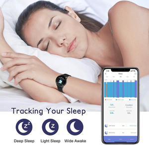 W8 Unisex Smart Watch With OLED Display IP67 Waterproof Metal Strap Fitness Tracker Heart Rate Monitor Weather Forecast W8 Smart - Product Image 2
