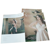 Personnalisé parfait couverture rigide polychrome magazine de mode/service d'impression de catalogue usine