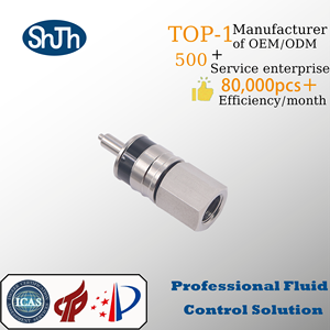 Conector Macho de Rosca Interna Tipo SWAGELOK SHJH-LOK, Forjado en Acero Inoxidable 316, con Válvula, Acoplamiento Rápido para Medios de Aceite, Gas y Agua - Product Image 3