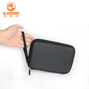 Étui de transport GPS 7 pouces personnalisé, écologique, étanche, en EVA, avec fermeture éclair, noir, antichoc, pour <span class=keywords><strong>Garmin</strong></span> <span class=keywords><strong>TomTom</strong></span> - Product Image 3