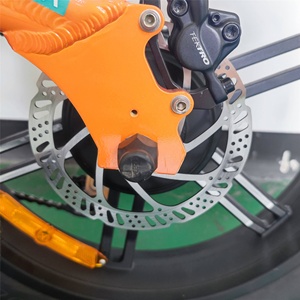 Moto Tout-Terrain Électrique 1200W pour Adultes Longue Portée Moteur Moyeu Arrière Batterie 48V 20Ah Pneus Larges Numérique Alliage d'Aluminium Montagne 45km/h Acier - Product Image 2