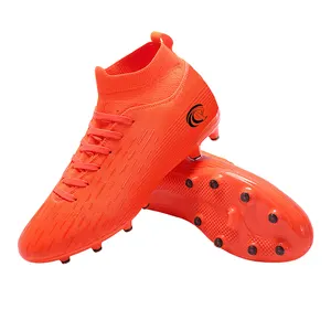 厂家批发青年男子足球室内室外足球运动鞋原装Chuteiras Futebol足球防滑钉