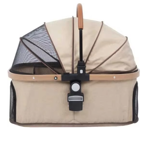 Caminar al aire libre Viajes Fácil Plegable Gatos Perros Mascota Cochecito Trolley Bag Alta calidad Plegable Lujo Rodante - Product Image 3