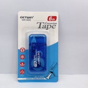<span class=keywords><strong>Corrector</strong></span> Regalo promocional Papelería Cinta de estudiante, Linda Kawaii Verde Azul Rojo Cinta de corrección portátil - Product Image 2