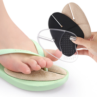 Inserts pour chaussures en gel pour sport et confort Semelle intérieure antidérapante en velours pour sandales à lanières Tongs avec coussinets à lanières