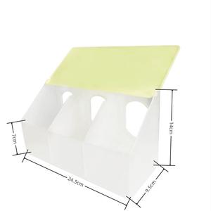 Mangeoire à pigeons LMB-24 à 3 trous, mangeoire et abreuvoir pour oiseaux, mangeoire à oiseaux en plastique en gros à vendre - Product Image 2