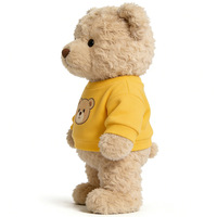 Peluches personnalisées en gros, vêtements sur mesure pour ours en peluche, vente en gros en vrac, usine de fabrication de peluches personnalisées