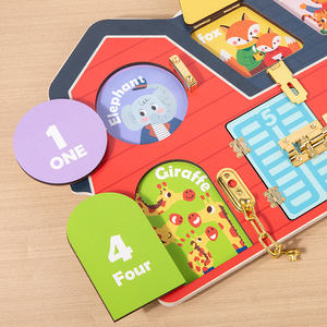 2026 nuevo producto cerrajero inteligente bloqueo Picking desafío cognición Digital Animal iluminación ejercicio habilidades motoras finas - Product Image 3