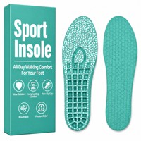 Semelles intérieures confortables en mousse PU Popcorn ETPU blanches, légères, antidérapantes, pour chaussures de sport, absorption des chocs, écologiques, pour hommes et femmes