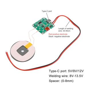 20W high power 5V 12V fast <strong>charging</strong> <strong>wireless</strong> charger transmitter <strong>module</strong> Type-c <strong>USB</strong> + coil Qi universal FOR CAR PHONE battery - Product Image 5