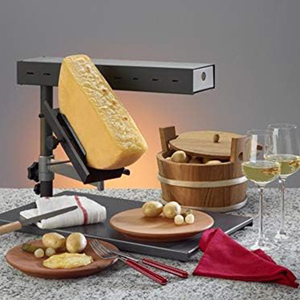 Fondoir à <span class=keywords><strong>fromage</strong></span> à <span class=keywords><strong>raclette</strong></span> électrique <span class=keywords><strong>demi</strong></span>-roue chauffe-<span class=keywords><strong>fromage</strong></span> sec gril chauffant cuisine beurre outil de cuisson haute efficacité - Product Image 4